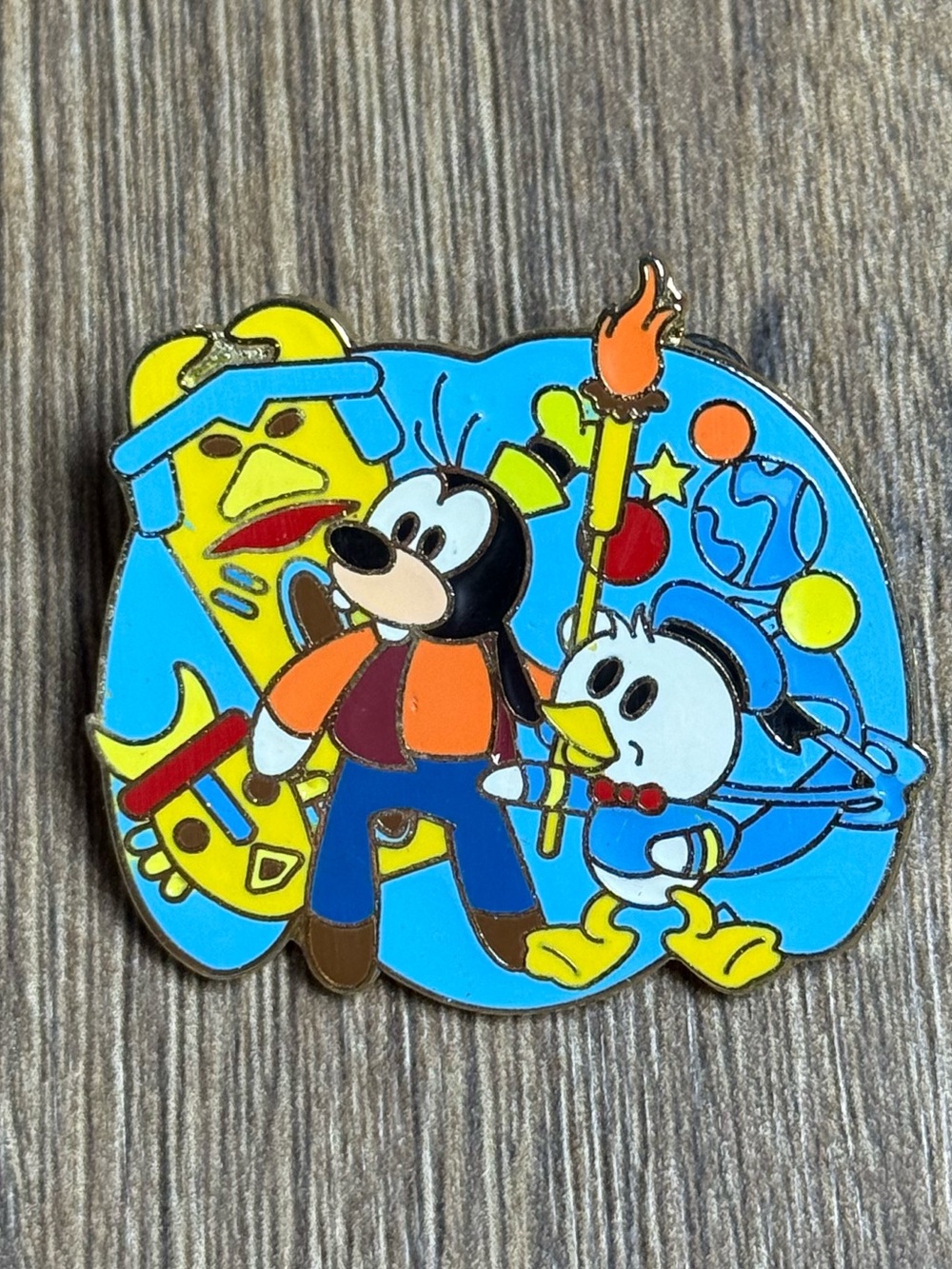 Goofy & Donald Tiki Adventure Trading Pin - 2007 Collectable